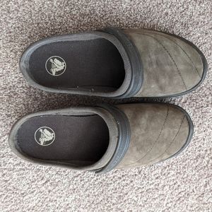 Crocs Wrapped Clogs Slip On Mule Brown 4